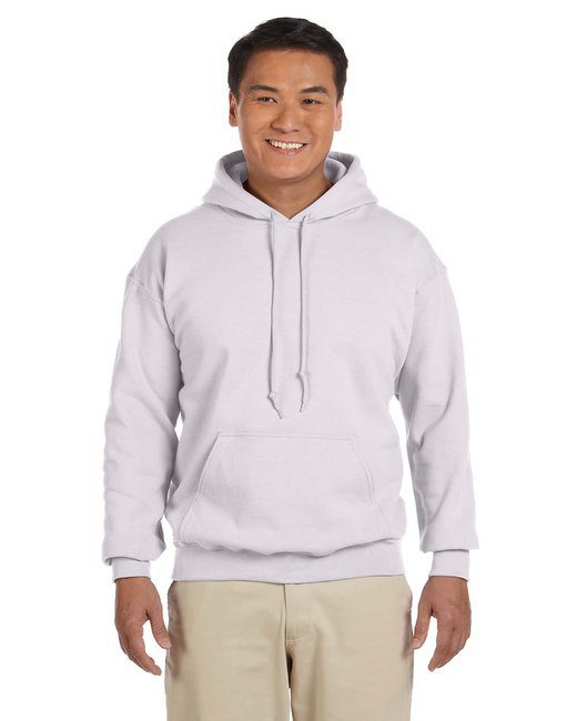Gildan Adult Heavy Blend™ 8 oz., 50/50 Hooded Sweatshirt #18500 Ash Grey