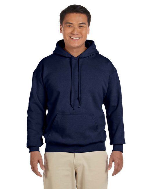 Gildan Adult Heavy Blend™ 8 oz., 50/50 Hooded Sweatshirt #18500 Navy