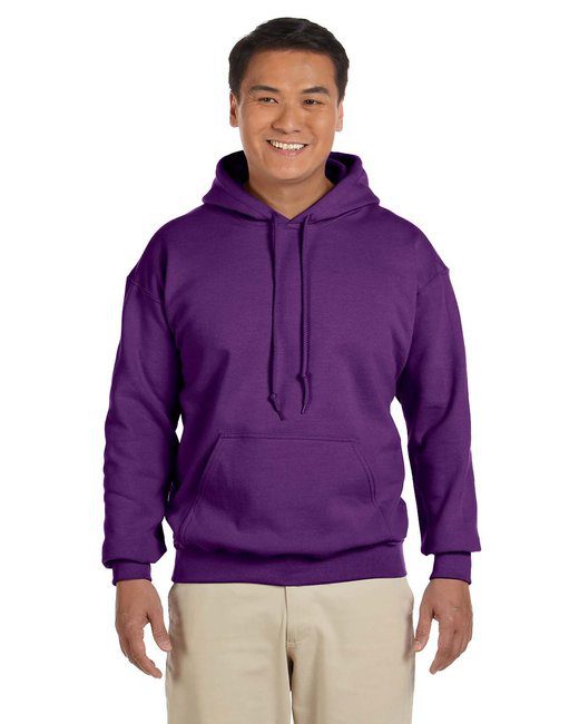 Gildan Adult Heavy Blend™ 8 oz., 50/50 Hooded Sweatshirt #18500 Purple