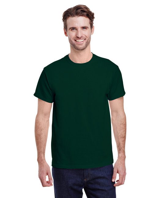 Gildan Adult Heavy Cotton™ T-Shirt #5000 Forest Green