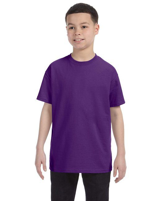Gildan Youth Heavy Cotton™ T-Shirt #5000B Purple