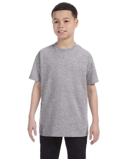 Gildan Youth Heavy Cotton™ T-Shirt #5000B Sport Grey