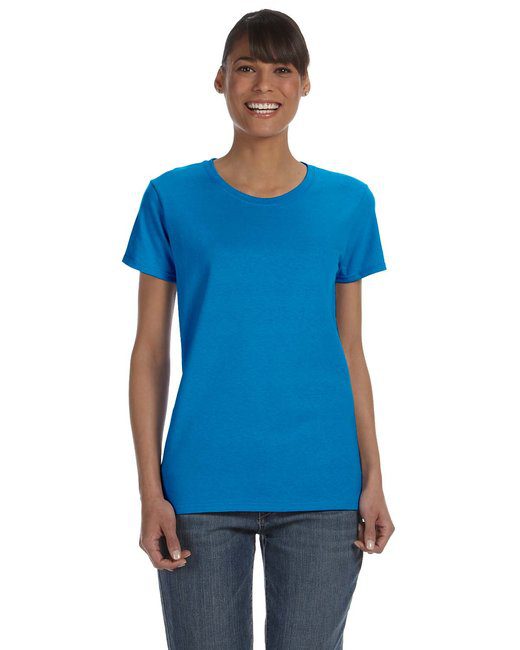 Gildan Ladies' Heavy Cotton™ T-Shirt #5000L Sapphire