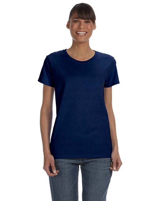 Gildan Ladies' Heavy Cotton™ T-Shirt #5000L Navy