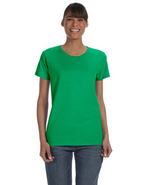 Gildan Ladies' Heavy Cotton™ T-Shirt #5000L Irish Green