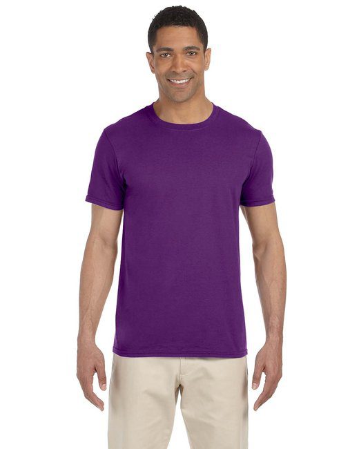 Gildan Adult Softstyle™ T-Shirt #64000 Purple