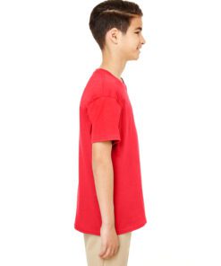 Gildan Youth Softstyle® T-Shirt #64500B Red Side
