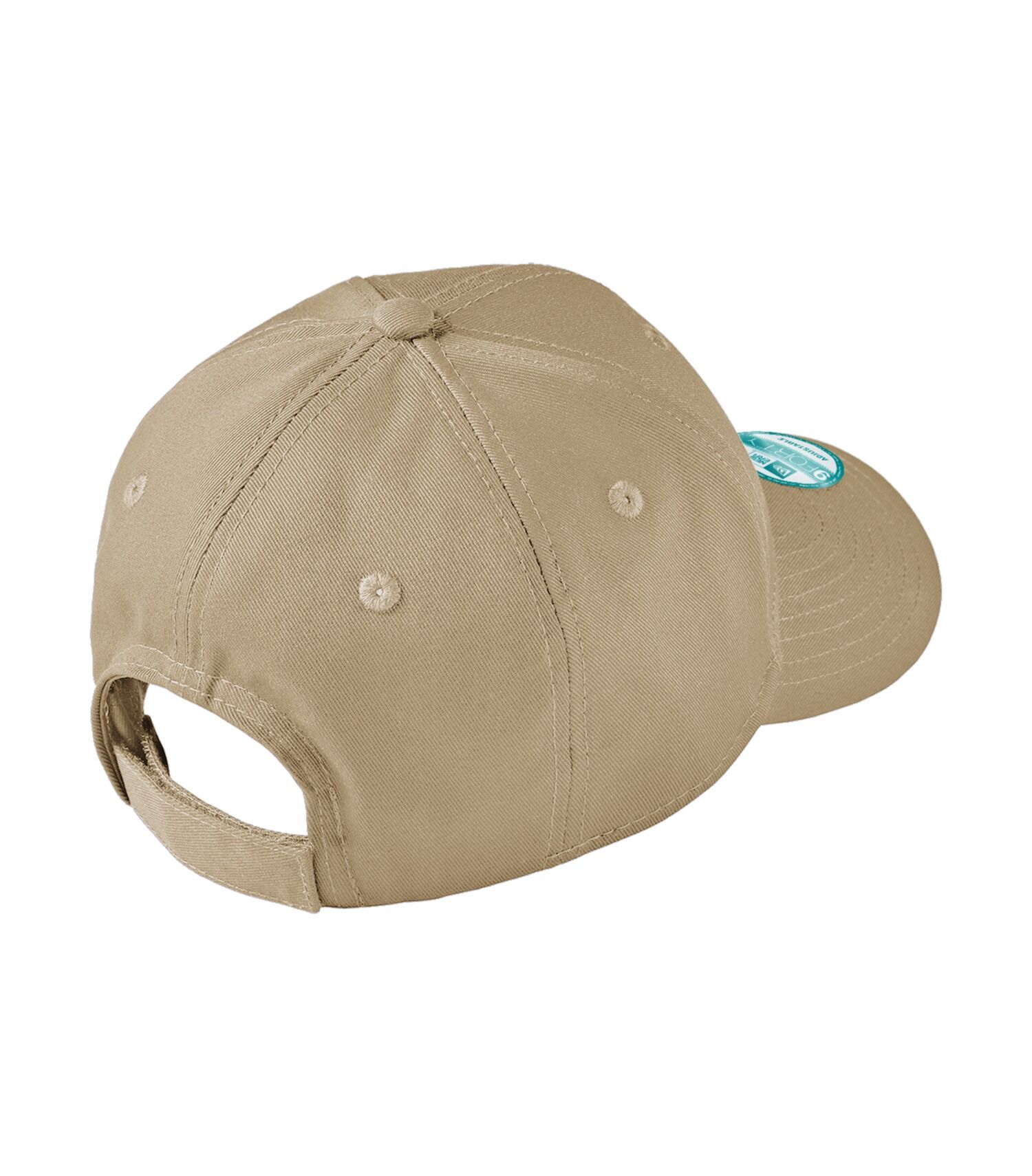 NEW ERA® ADJUSTABLE STRUCTURED CAP #NE200 Khaki Back