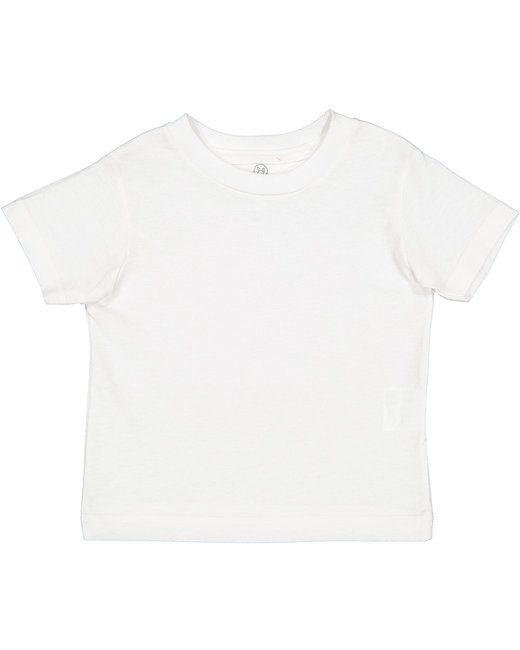 Rabbit Skins Toddler Cotton Jersey T-Shirt #RS3301 White