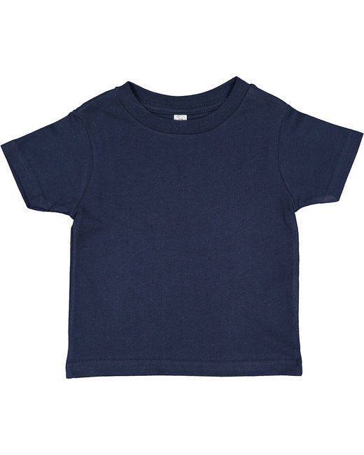 Rabbit Skins Toddler Cotton Jersey T-Shirt #RS3301 Navy