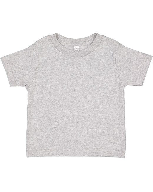 Rabbit Skins Toddler Cotton Jersey T-Shirt #RS3301 Heather
