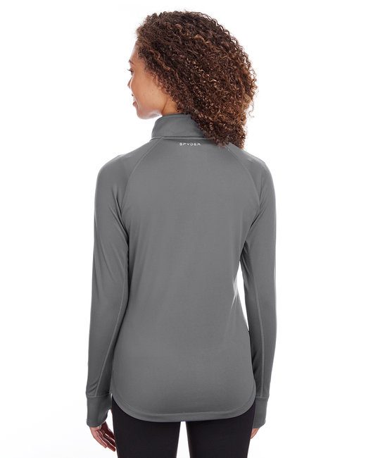 Spyder Ladies' Freestyle Half-Zip Pullover #S16798 Polar Back
