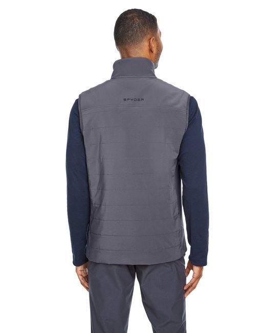 Spyder Men's Transit Vest #S17028 Polar Back