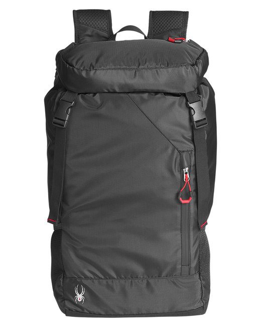 Spyder Spire Convertible Backpack Hip Pack #S17211 Black Front