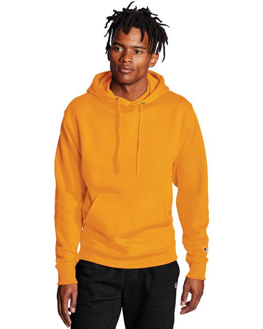 Champion Adult Powerblend® Pullover Hooded Sweatshirt #S700 Gold