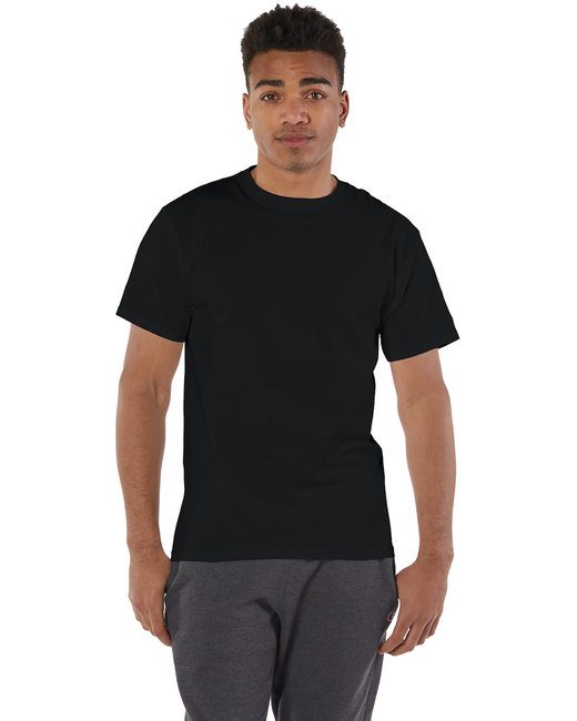 Champion Adult 6 oz. Short-Sleeve T-Shirt #T525C Black