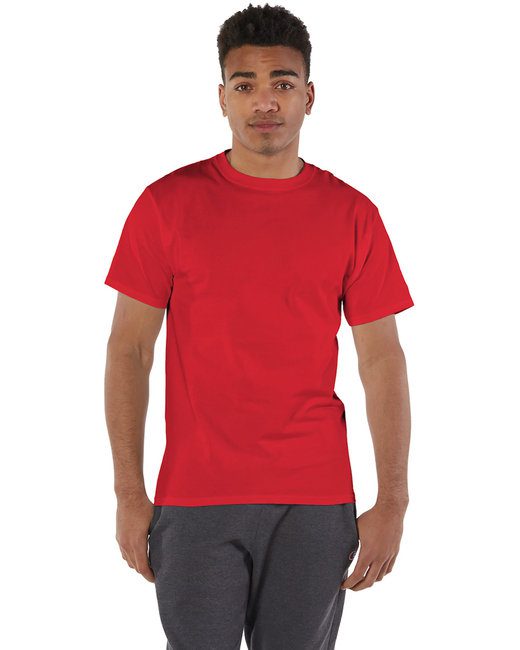 Champion Adult 6 oz. Short-Sleeve T-Shirt #T525C Red