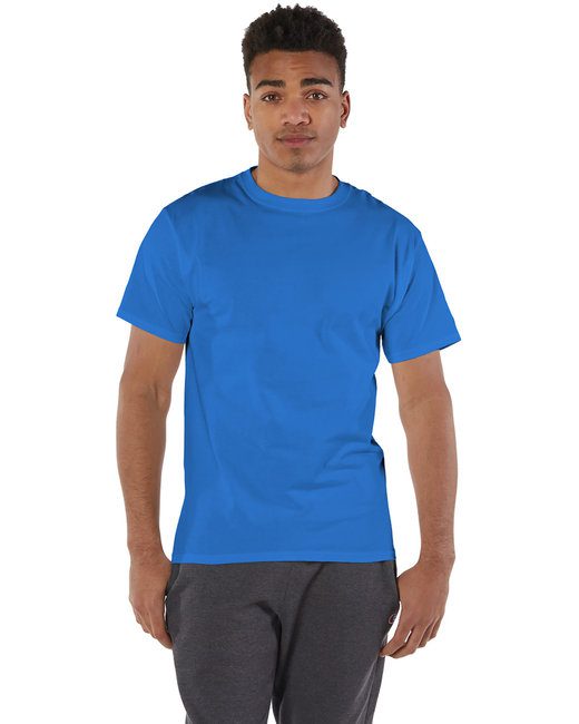 Champion Adult 6 oz. Short-Sleeve T-Shirt #T525C Royal Blue