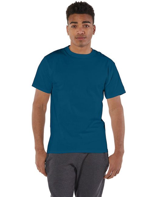 Champion Adult 6 oz. Short-Sleeve T-Shirt #T525C Late Night Blue