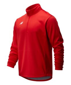 New Balance Thermal Quarter-Zip Pullover #TMMT725 Red