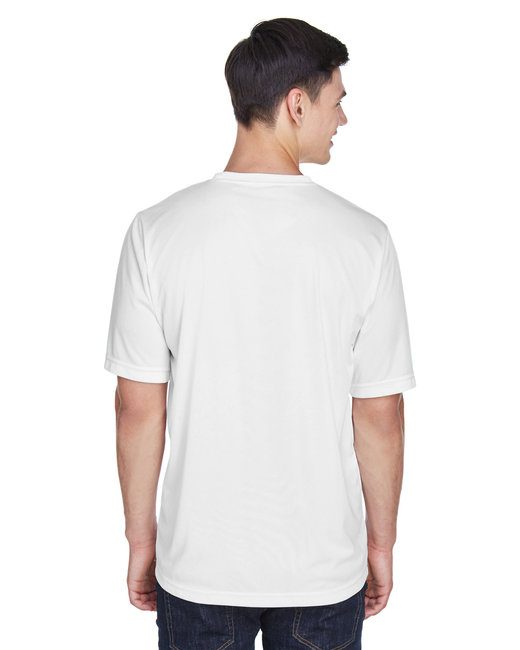 Team 365 Men's Zone Performance T-Shirt #TT11 White Back