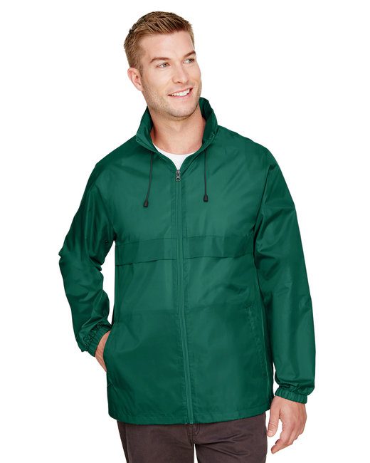Team 365 Adult Zone Protect Lightweight Jacket #TT73 Forest Green