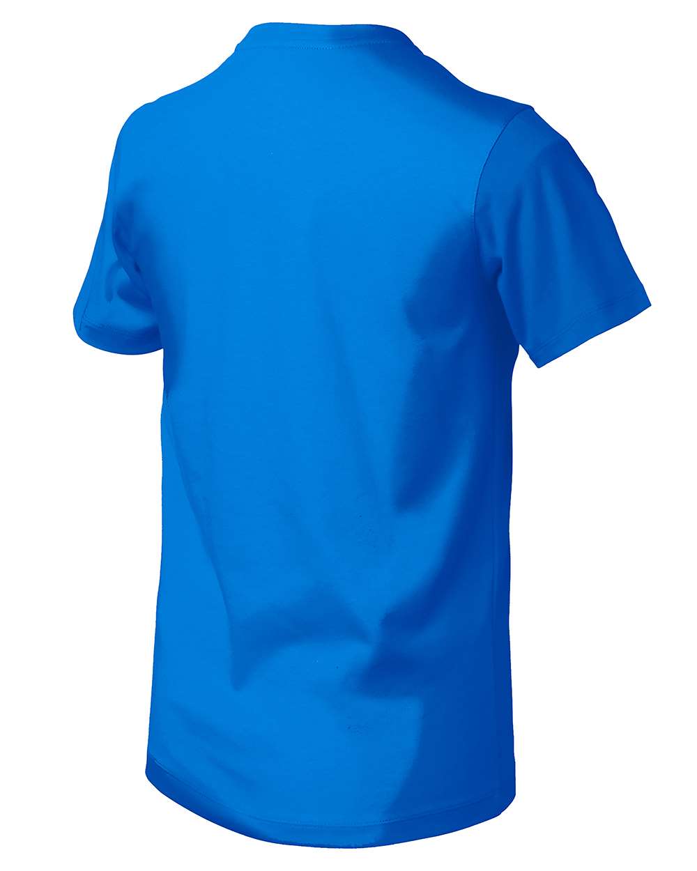 New Balance Youth Performance T-Shirt #YB81004P Light Blue Back