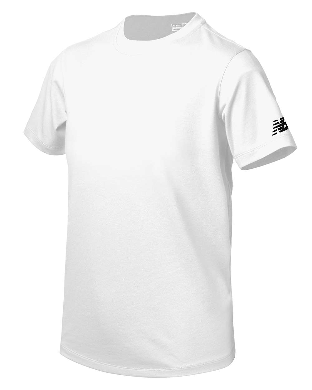 New Balance Youth Performance T-Shirt #YB81004P White