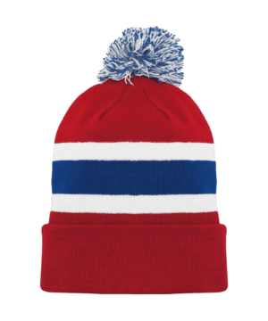 ATHLETIC KNIT HOCKEY TOQUE #A1830 Montreal Red
