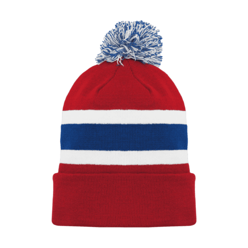 ATHLETIC KNIT HOCKEY TOQUE #A1830 Montreal Red