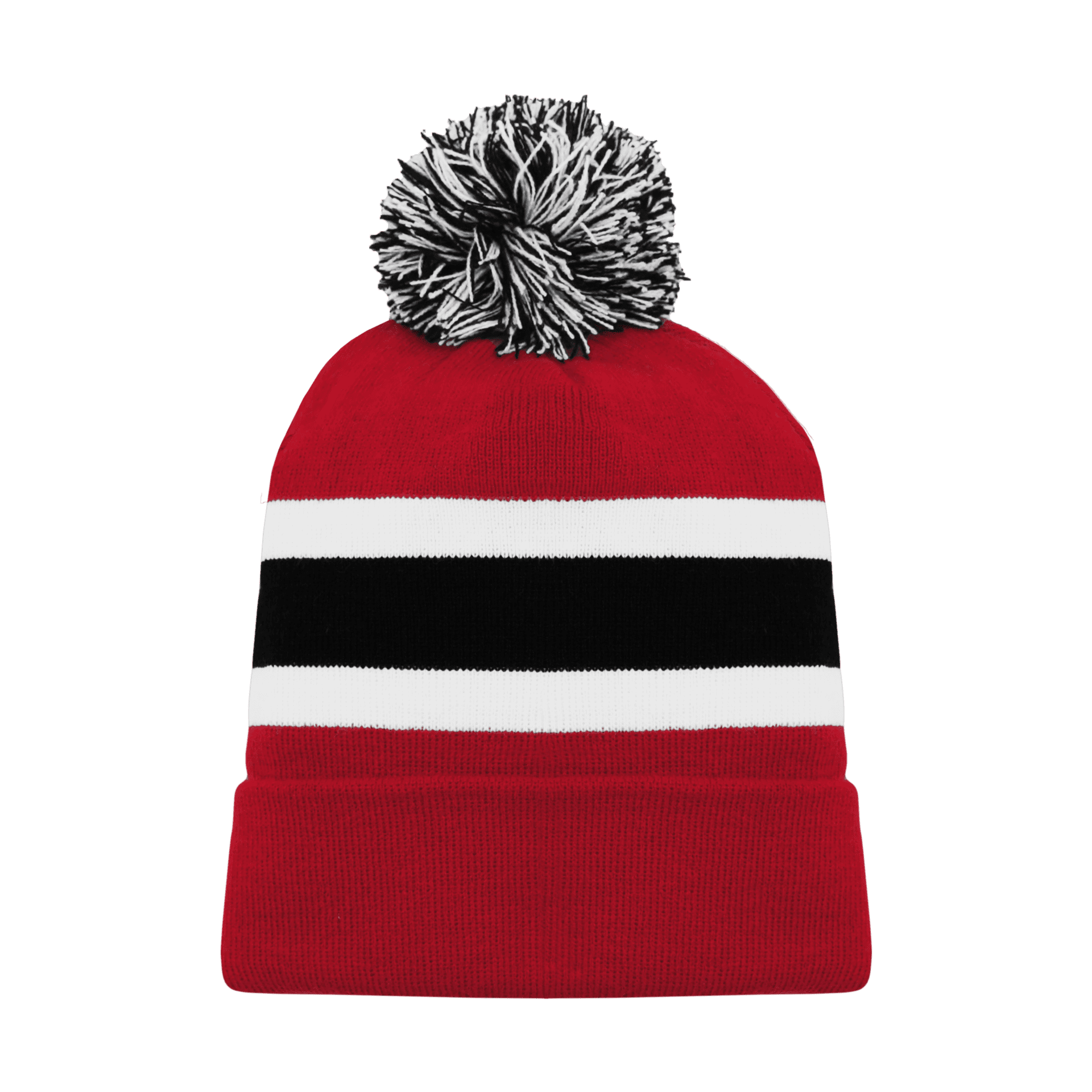 ATHLETIC KNIT HOCKEY TOQUE #A1830 New Jersey Red