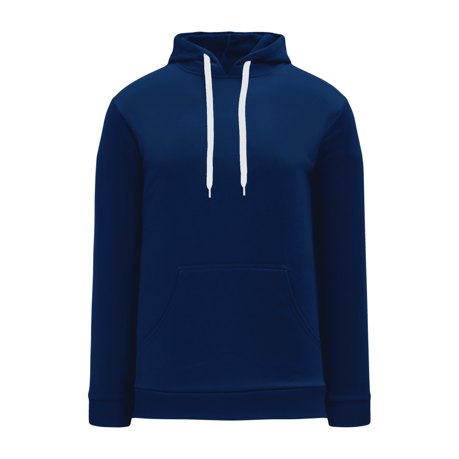 ATHLETIC KNIT Polyfleece Hooded Sweatshirt #A1835 Navy