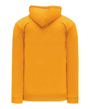 ATHLETIC KNIT Polyfleece Hooded Sweatshirt #A1835 Gold Back