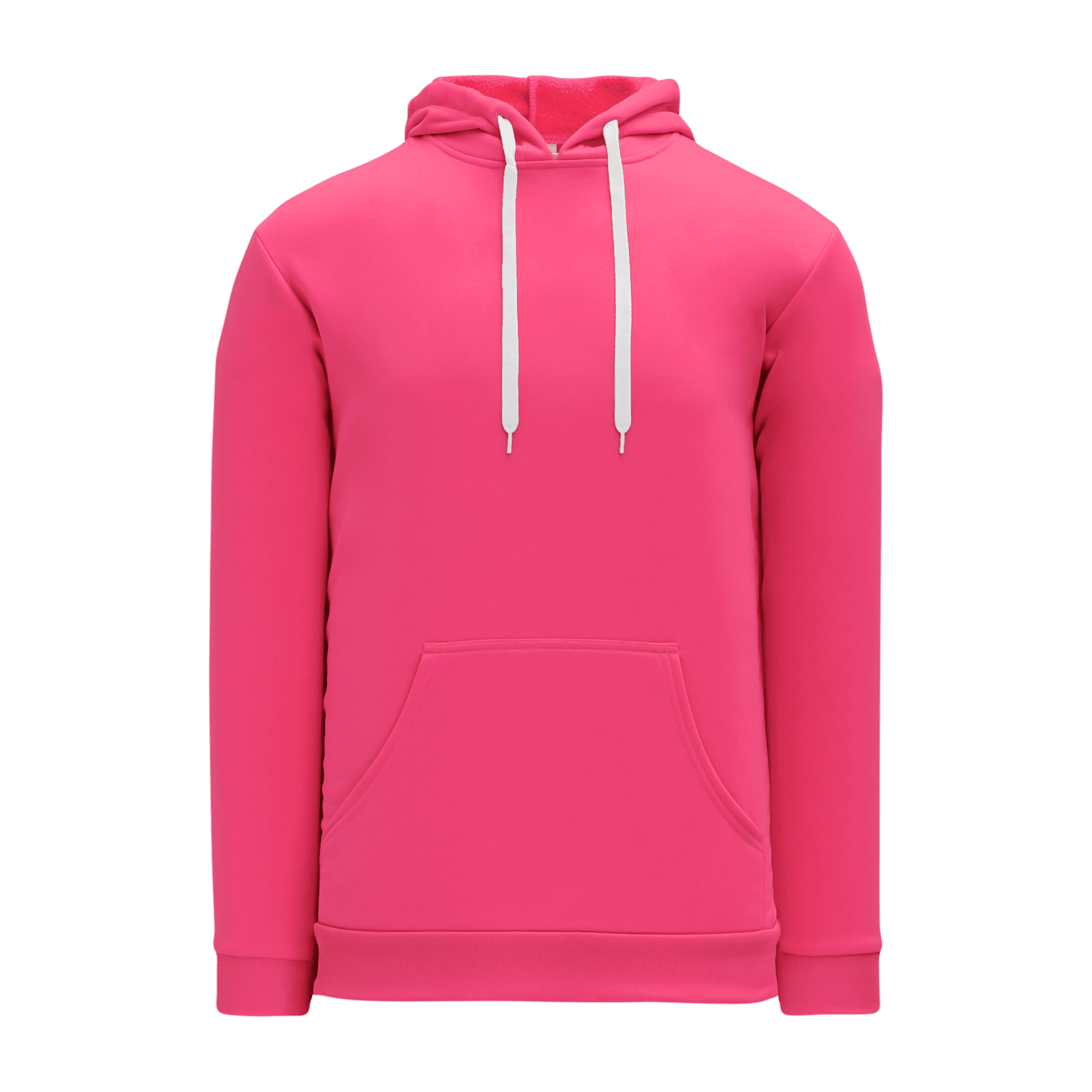 ATHLETIC KNIT Polyfleece Hooded Sweatshirt #A1835 Pink