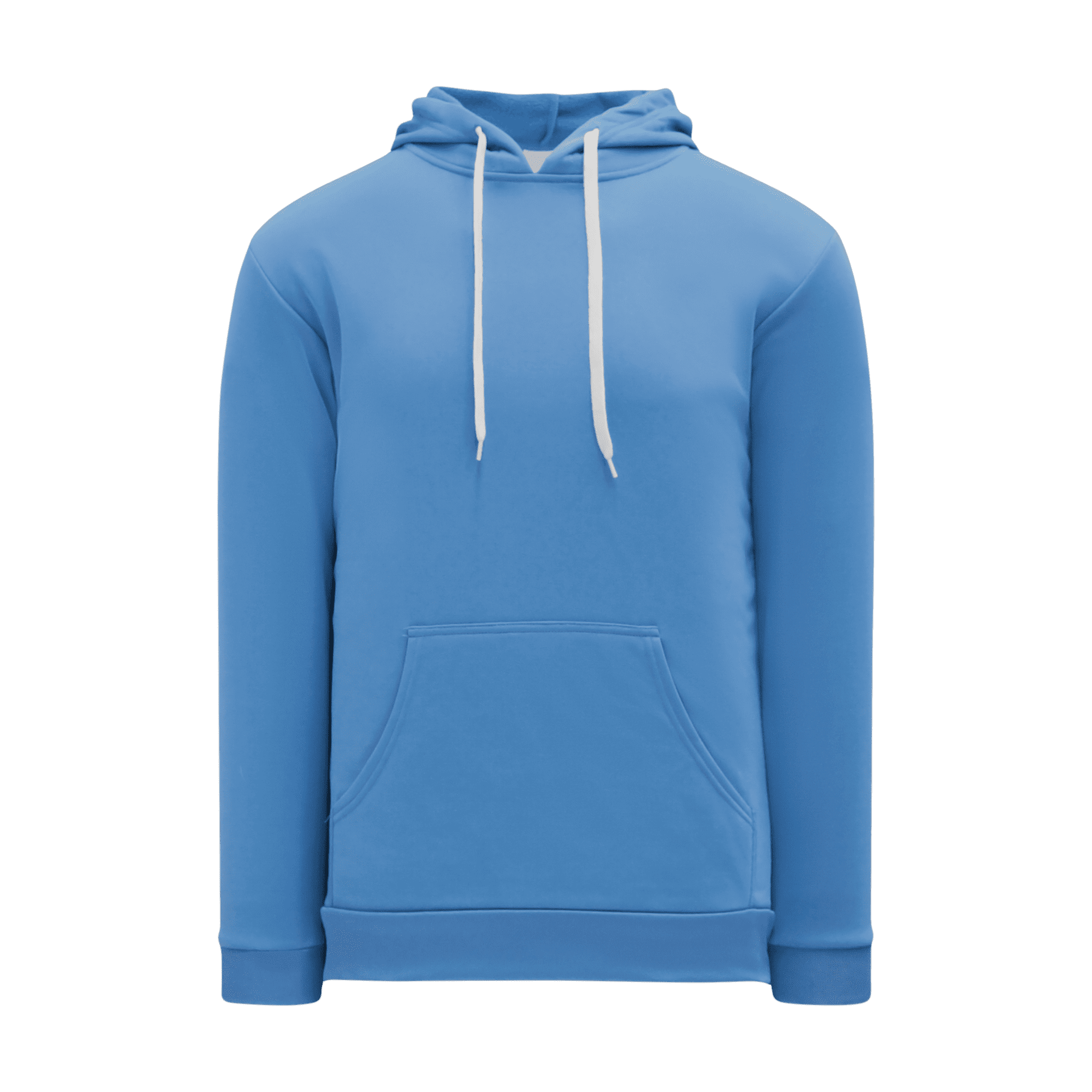 ATHLETIC KNIT Polyfleece Hooded Sweatshirt #A1835 Sky Blue