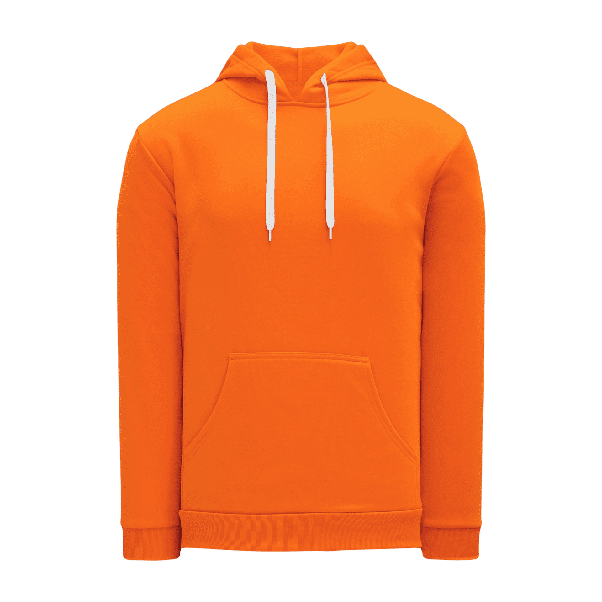 ATHLETIC KNIT Polyfleece Hooded Sweatshirt #A1835 Orange