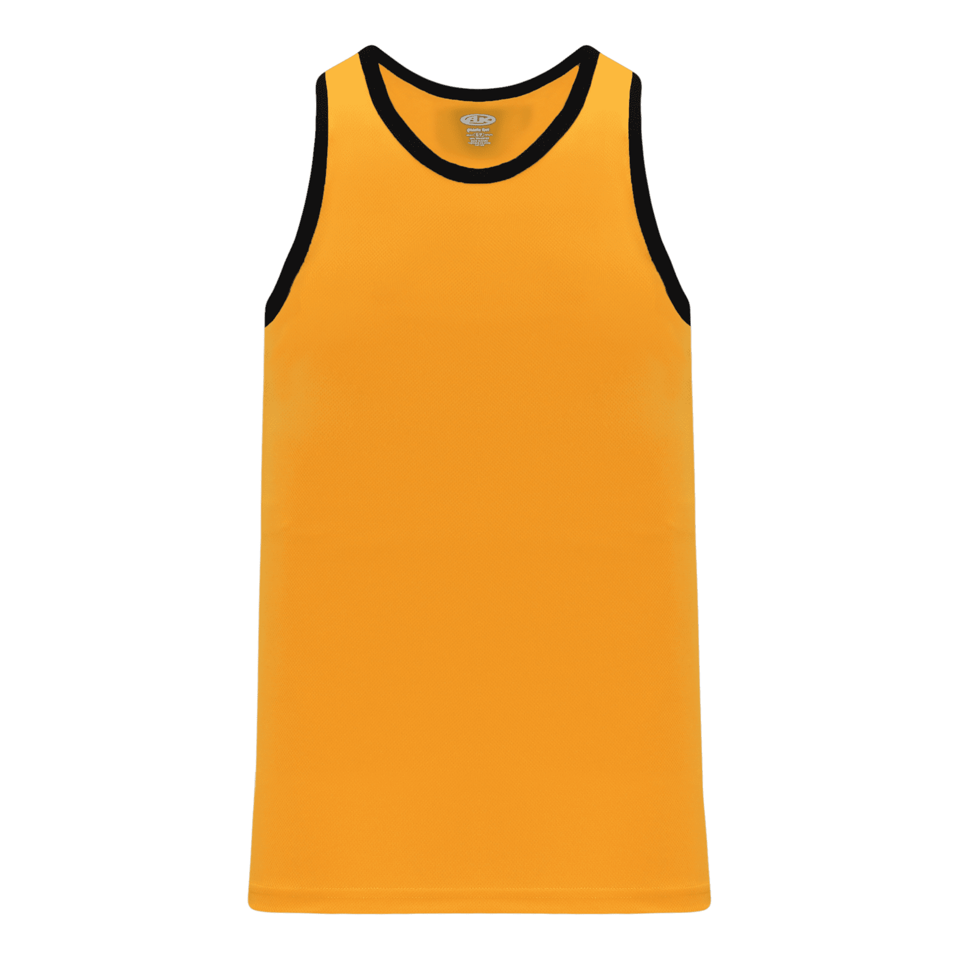 ATHLETIC KNIT LEAGUE BASKETBALL JERSEY #B1325 Gold / Black