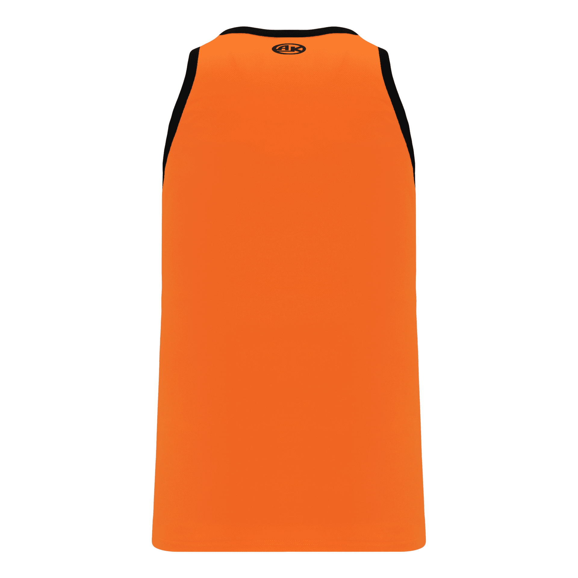 ATHLETIC KNIT LEAGUE BASKETBALL JERSEY #B1325 Orange / Black Back