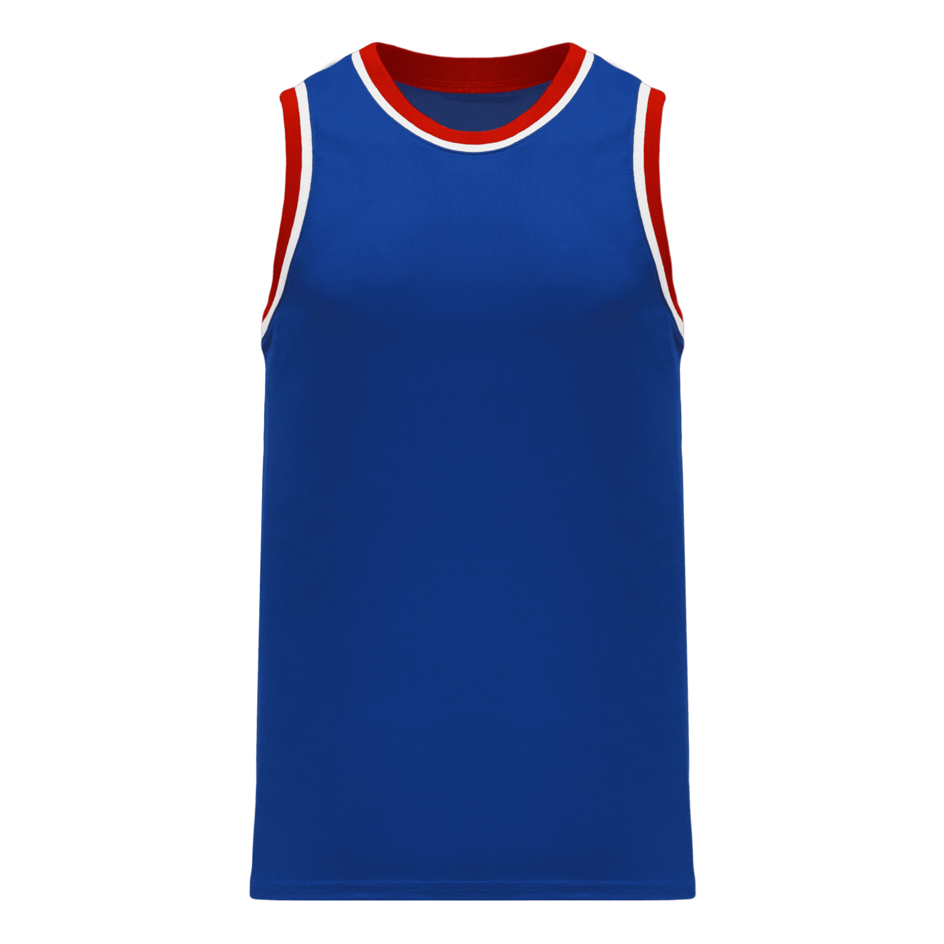 ATHLETIC KNIT PRO BASKETBALL JERSEY #B1710 Royal / Red / White