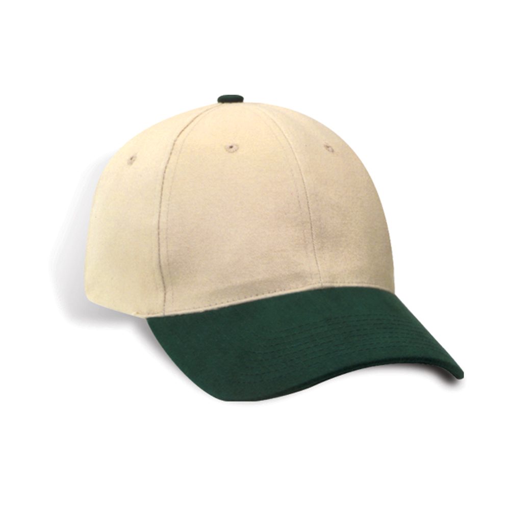 Fersten Eureka Baseball Hat #FP480 Sand / Forest Green