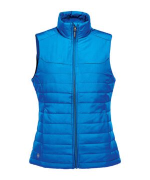 Stormtech Women's Nautilus Quilted Vest #KXV-1W Azure Blue Front