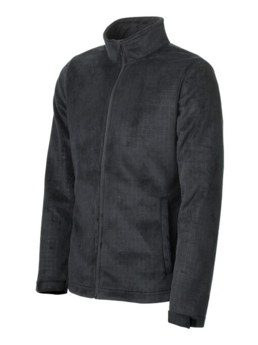 Fila Men's Jasper Textured Fleece Performance Jacket #FA3754 Black