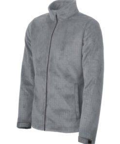 Fila Men's Jasper Textured Fleece Performance Jacket #FA3754 Silver