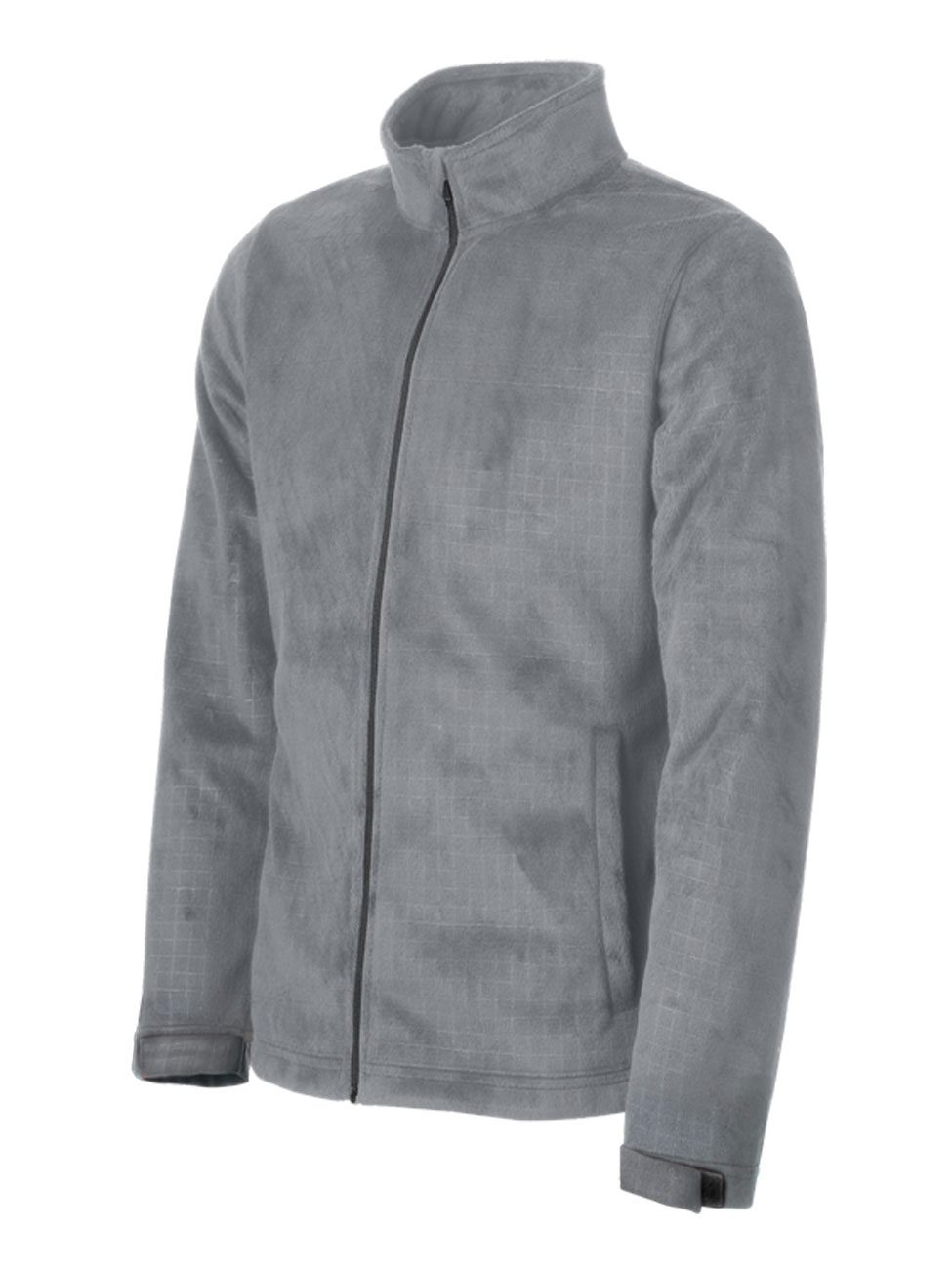 Fila Men's Jasper Textured Fleece Performance Jacket #FA3754 Silver