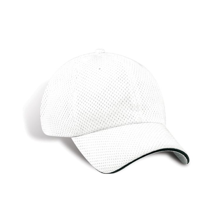 Fersten Wimbleton Baseball Hat #FP121 White / Black