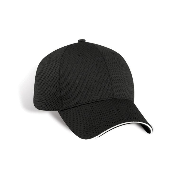 Fersten Wimbleton Baseball Hat #FP121 Black / White