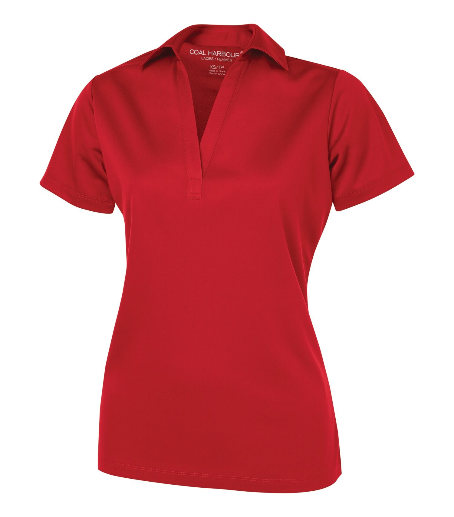 COAL HARBOUR LADIES EVERYDAY SPORT SHIRT #L4007 Red