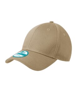 NEW ERA® ADJUSTABLE STRUCTURED CAP #NE200 Khaki Front