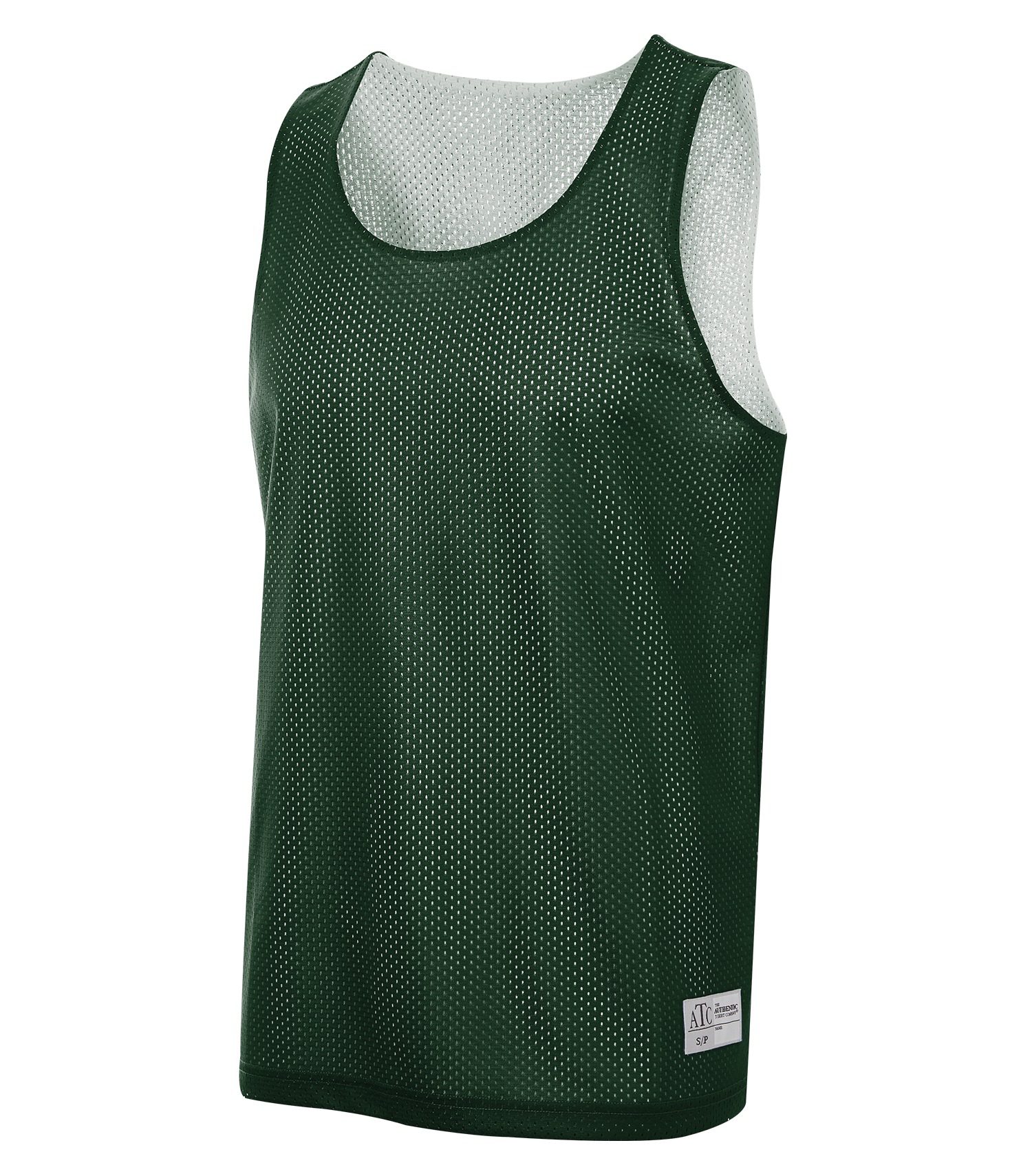 ATC™ PRO MESH REVERSIBLE TANK TOP #S3524 Forest Green / White