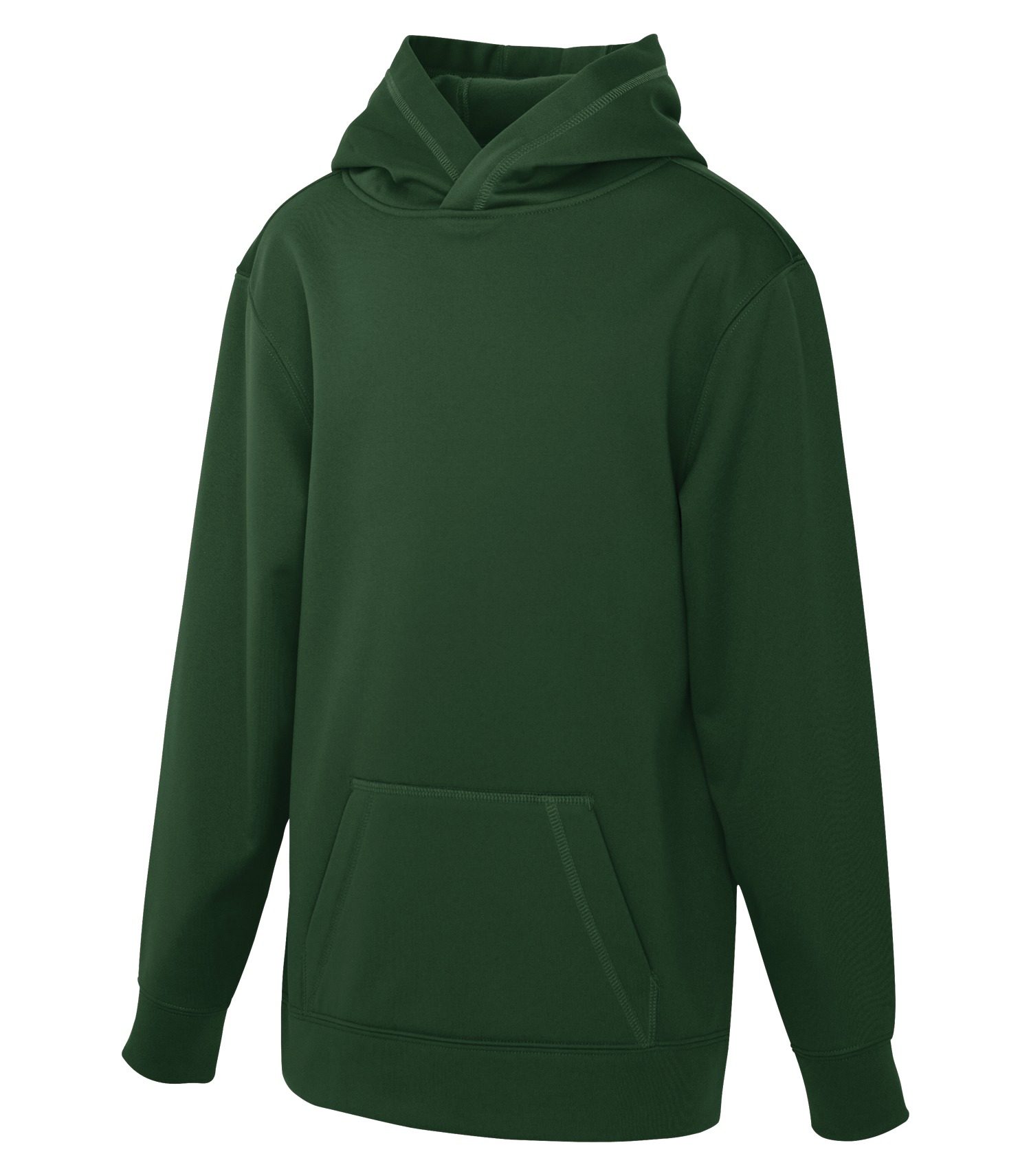 ATC™ GAME DAY™ FLEECE HOODED YOUTH SWEATSHIRT #Y2005 Forest Green